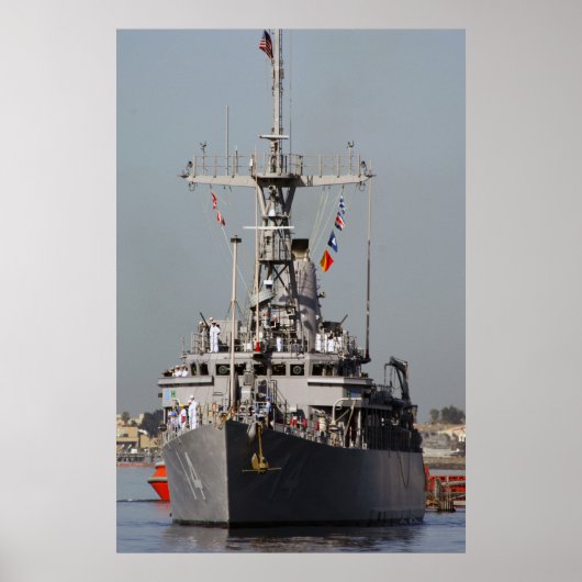 USSチーフ(MCM 14) ポスター (正面)