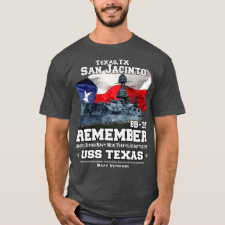 USSテキサス州BB35戦艦退役軍人1 Tシャツ