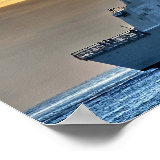 USSデトロイト(LCS-7) ポスター (角)