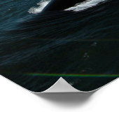 USSトペカ(SSN 754) ポスター (角)