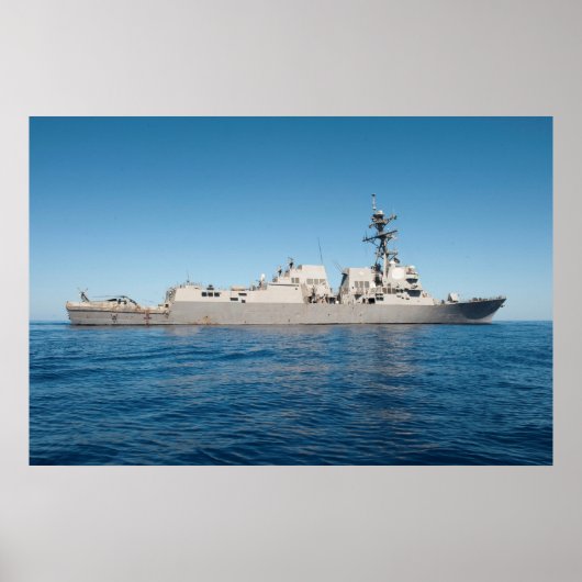 USSニッツェ(DDG 94) ポスター (正面)