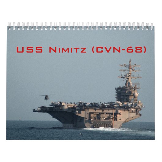 USSニミッツ カレンダー (カバー)
