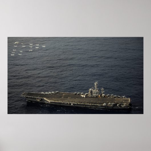 USSニミッツ(CVN 68) ポスター (正面)