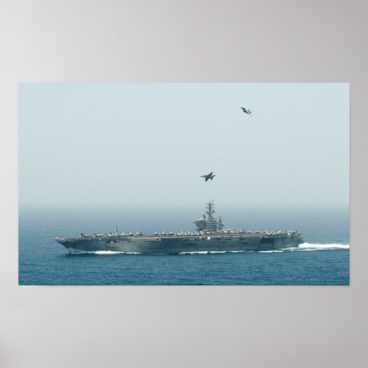 USSニミッツ(CVN 68) ポスター (正面)