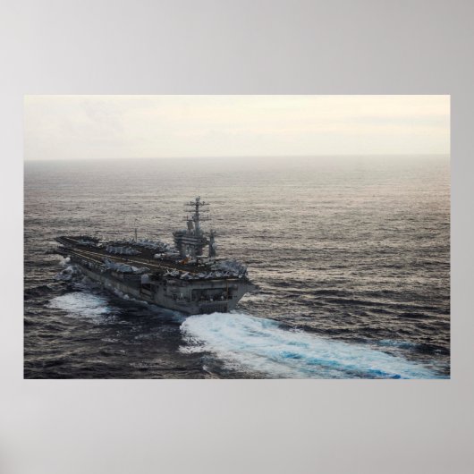 USSニミッツ(CVN 68) ポスター (正面)