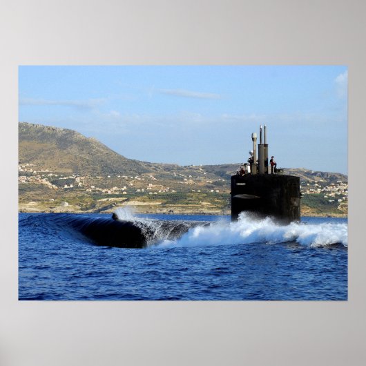 USSノーフォーク(SSN 714) ポスター (正面)