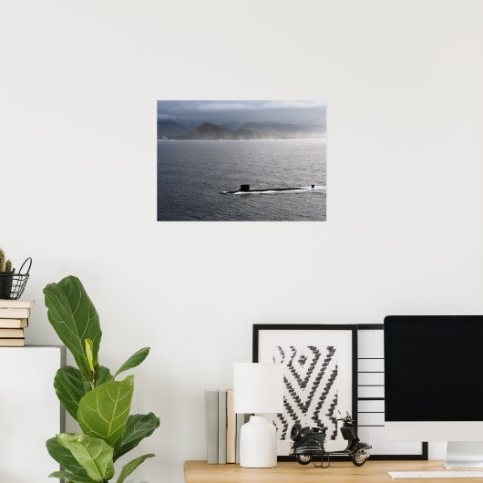 USSハワイ(SSN 776) ポスター (ホームオフィス)