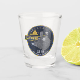 USSバージニア(SSN-774) ショットグラス