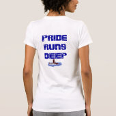 USSパサデナの連続したワイシャツ Tシャツ (裏面)