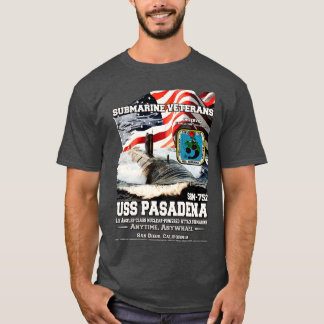 USSパサデナSSN752米国海軍潜水艦 Tシャツ