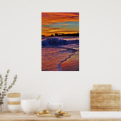 USSパロアルトサンセット。 ポスター (キッチン)