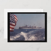 USSフルトンAS-11 ポストカード (正面/裏面)
