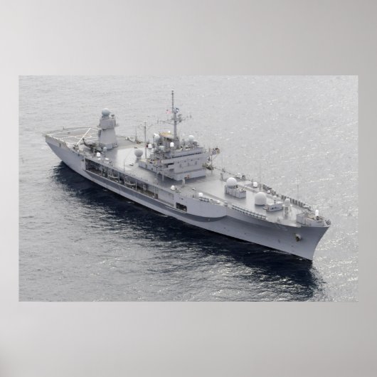 USSブルーリッジ(LCC 19) ポスター (正面)