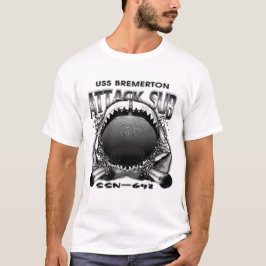 USSブレマートンSSN-698 Tシャツ