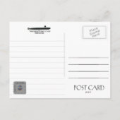 USSプランジャーssn-595サブマリンポストカード ポストカード (裏面)