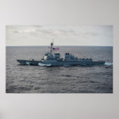 USSプレブル(DDG 58) ポスター (正面)