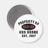 USSホーンDLG-30 マグネット (正面/裏面)