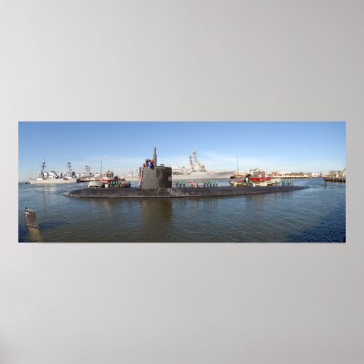 USSボイズ(SSN 764) ポスター (正面)