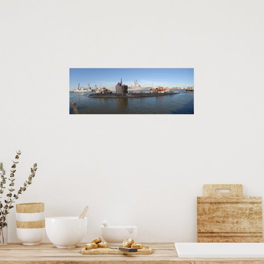 USSボイズ(SSN 764) ポスター (キッチン)