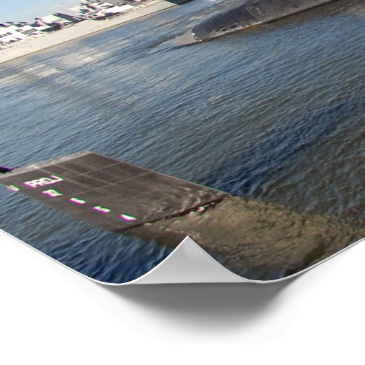 USSボイズ(SSN 764) ポスター (角)