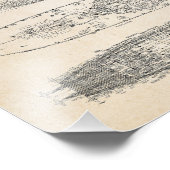 USSミズーリ設計図 フォトプリント            (角)