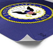 USSミズーリ《キリスト教》洗礼式や命名式プリント ポスター (角)