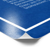 USSミズーリ – 船舶設計図プランABD フォトプリント            (角)