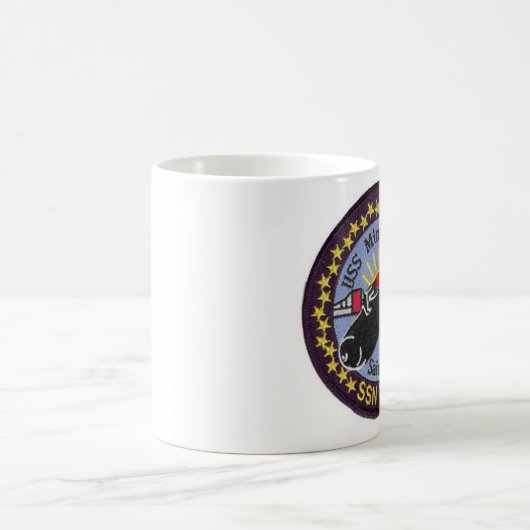 USSミネアポリスセントポールSSN 708のマグ コーヒーマグカップ (中央)