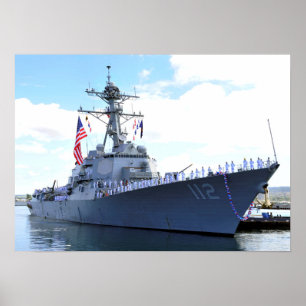 USSミハエルマーフィー(DDG 112) ポスター