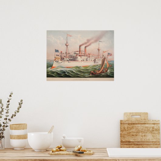 USSメイン ポスター (キッチン)