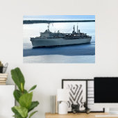 USSメモリS.ランド(AS 39) ポスター (ホームオフィス)