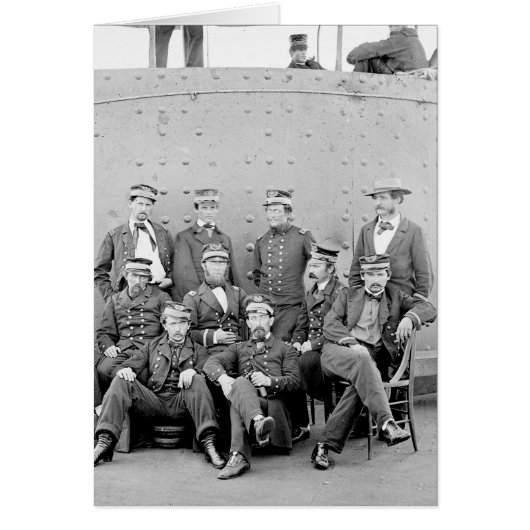 USSモニタの役員， 1862 (正面)