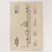 USSモニター – 船舶設計図プランSD ジグソーパズル (縦)