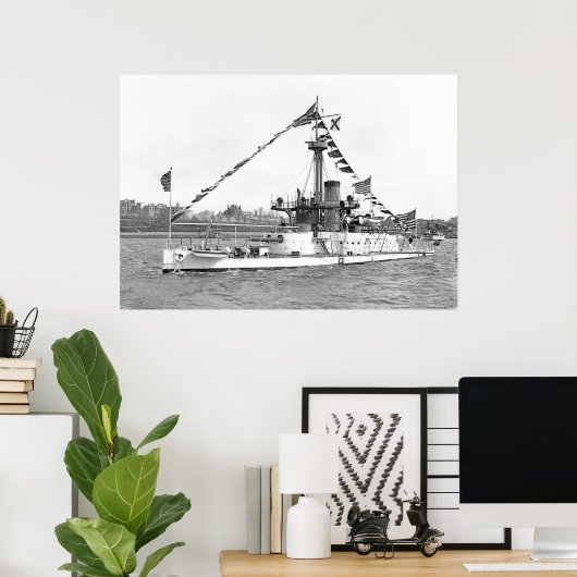 USSモニタAmphitrite ポスター (ホームオフィス)