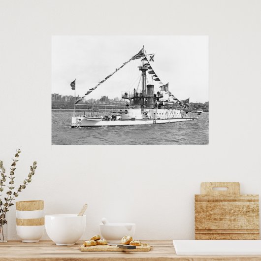 USSモニタAmphitrite ポスター (キッチン)