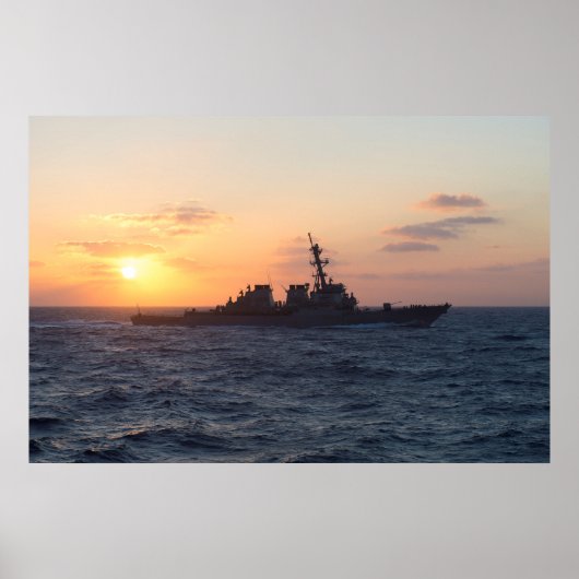 USSラブーン(DDG 58) ポスター (正面)