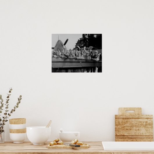 USSレキシントン ポスター (キッチン)