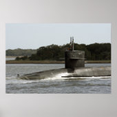 USSワイオミング(SSBN 742) ポスター (正面)