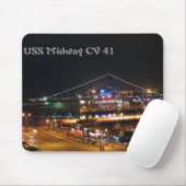 USS中間CV41 マウスパッド (マウス)