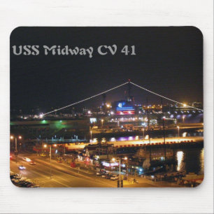 USS中間CV41 マウスパッド