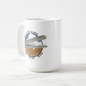USS子猫HAWK CV-63 1961-2009 MUG コーヒーマグカップ (正面左)