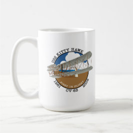USS子猫HAWK CV-63 1961-2009 MUG コーヒーマグカップ