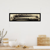 USS山バーノン写真1918 ポスター (キッチン)