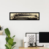 USS山バーノン写真1918 ポスター (ホームオフィス)