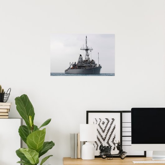 USS愛国者(MCM 7) ポスター (ホームオフィス)