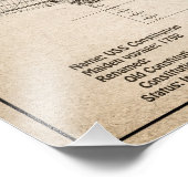 USS憲法 – 船舶設計図プランSD フォトプリント            (角)