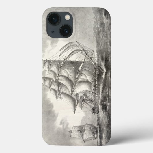 USS憲法 Case-Mate iPhoneケース (裏面)