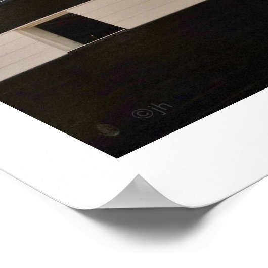 USS星座の背の高い船ボルチモア港の写真 ポスター (角)