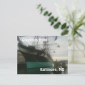 USS星座はがき ポストカード (スタンド正面)