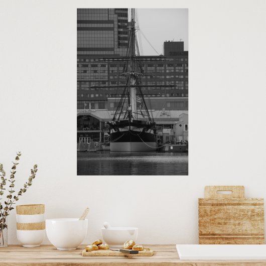 USS星座プリント ポスター (キッチン)